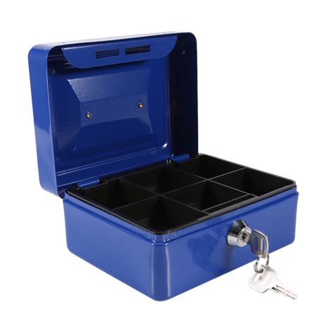 mini portable steel cash box|portable money safe box.